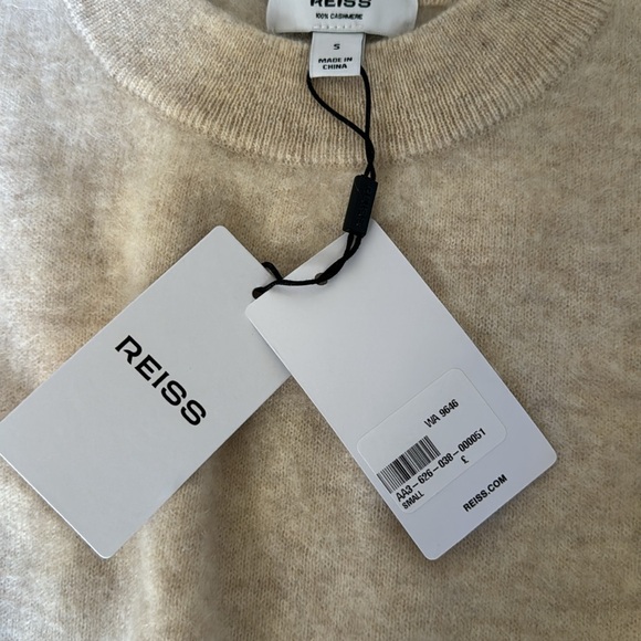 Reiss Misha Bruhsed Cashmere Sweater - Picture 3 of 4